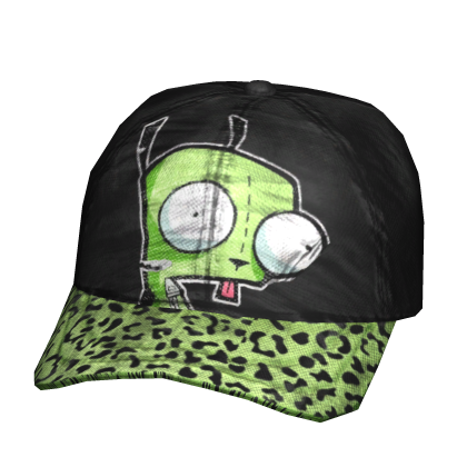 2000s sideways leopard scene gir cap