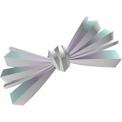 🕸️๋. ⭑ Mourning Scene Bow || Pastel White
