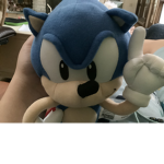 Ge classic sonic plush grop