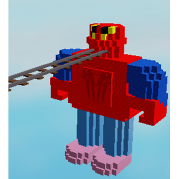 ride in to Walmart spider man