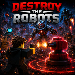 [UPDATE 2.0] TURRET!!!🔥🤖 DESTROY THE ROBOTS! ⚡🔫