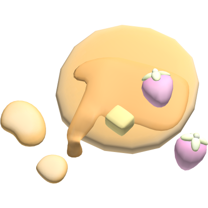 𑣲 sweetest pancake with syrup to eat