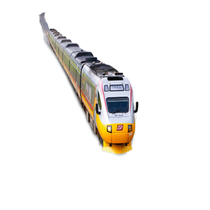 Queensland Rail tilt train transparent background Roblox decal