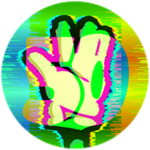 Glitched Roblox badge thumbnail
