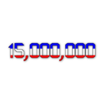 15,000,000 Visits