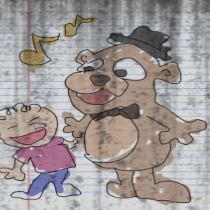 FNaF 3 Freddy Drawing Roblox decal