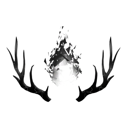 Stormbreak Horns With White Flame