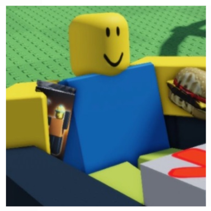 Noob forsaken Roblox decal
