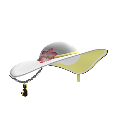 White&Yellow Sunhat