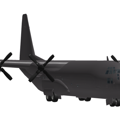 Working Lockheed C-130 Hercules Plane