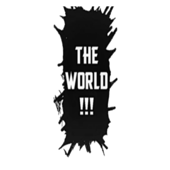 the world time stop manga Roblox decal