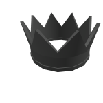Spiky crown
