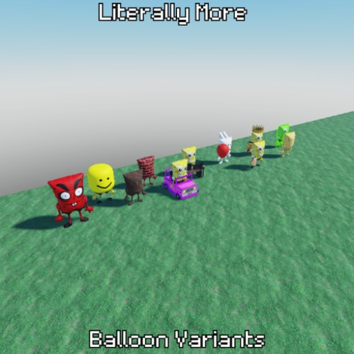 Literally More Balloon Variants
