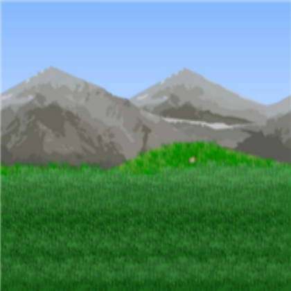 Mountain Pixel Image Roblox decal