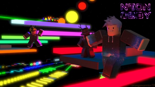 Neon Obby [500 Stages]