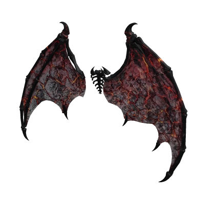 Red Scorched Halloween Ashen Reaper Wings