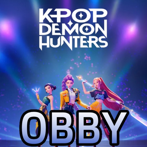 Kpop Demon Hunters Obby! official Roblox game thumbnail