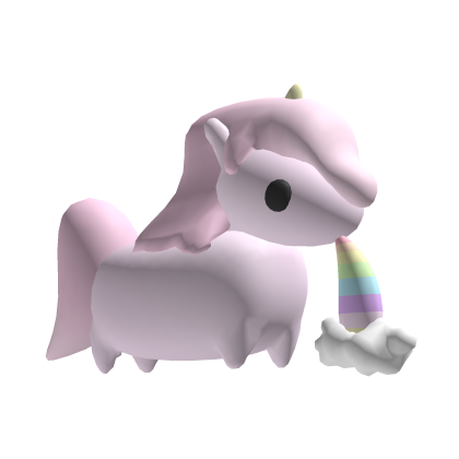 (bike animation) kawaii fluffy unicorn plush bike Roblox item