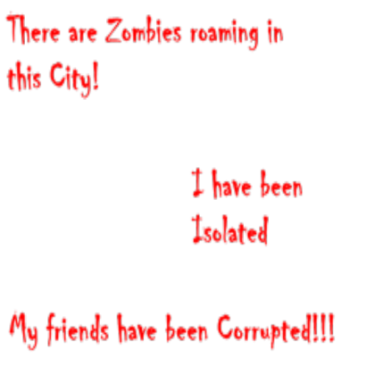 Scary Messages 02 Roblox decal