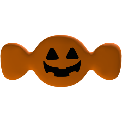 Halloween Pumpkin Candy Face Bandaid