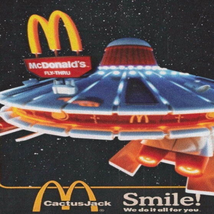 Y2K McDonald's Poster Roblox decal