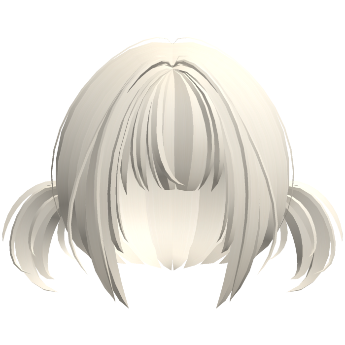 2000s moe anime wispy pigtails low blonde