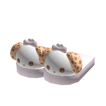 adorable cookie dog slippers (1.0) thumbnail