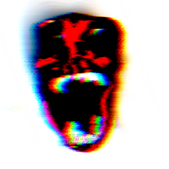 Analog, horror, red thing internal mode Roblox decal