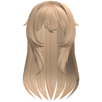 Blonde Anime Cute Hair Roblox item