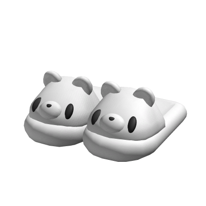 white slippers