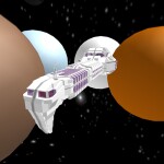 the Alien Space Crew: explorer ship