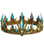 (CODE= 4738 ) 24k Gold Sharpest Diamond Crown