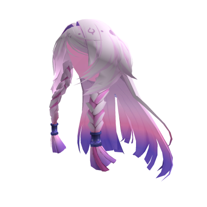 front braid pink