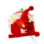 Rainbow Christmas Gorilla