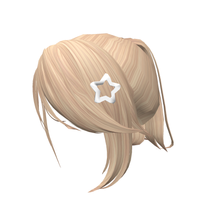 Cute Blonde Hair Roblox item