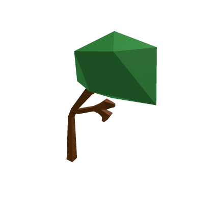 low poly tree