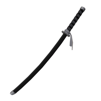 Rogue Samurai Katana in Black & Silver