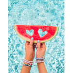 Sparkly aesthetic watermelons