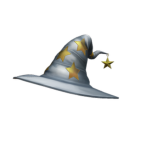 Star Charm Wizard Hat