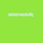 Baby green chick group