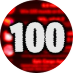 100 Badges Obtained