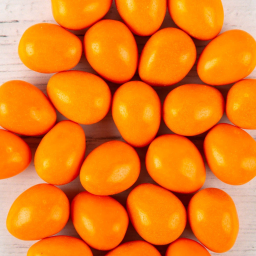 orange eggs