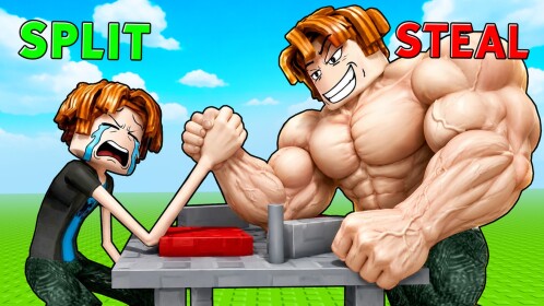 Split or Steal Muscle 💪