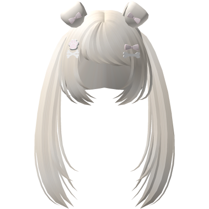   𐂯ྀི ‿ blonde cutesy pup pigtails . ‿ 𐂯ྀི