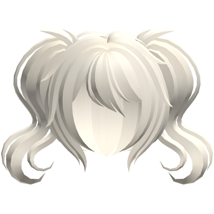 fluffy moe short swirly pigtails blonde