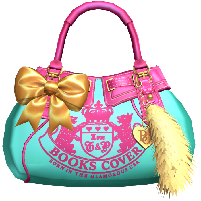 2000s Juicy Gyaru Mcbling Bag Pink Cyan Yellow