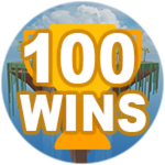 100 Wins!