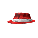 Red Sparkle Fedora