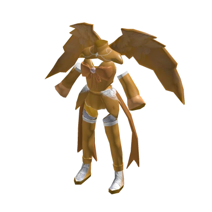 Winged Angel Armour - Gold | Roblox Item - Rolimon's
