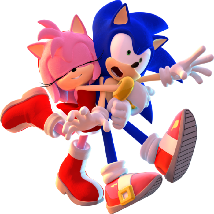Sonic and Amy Roblox decal